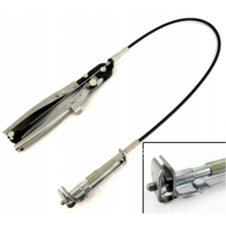 Wzmocnione szczypce do opasek taśmowych z linką