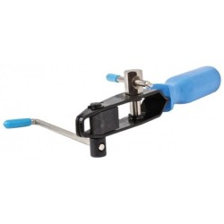 Pliers for strap hinge covers