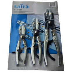 Szczypce do zaciskania przewodów z blokadą