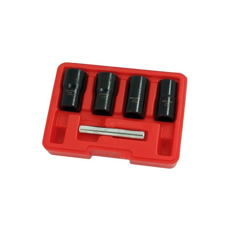 Nasadki wykrętaki zniszczonych obrobionych uszkodzonych śrub nakrętek 17-22