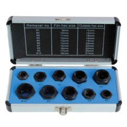 Nasadki do uszkodzonych obrobionych śrub nakrętek