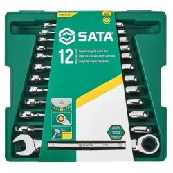 Ключі з храповиком 8-19 мм sata