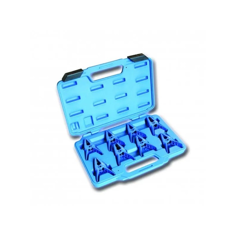 Klipsy do zaciskania przewodów hamulcowych itp.