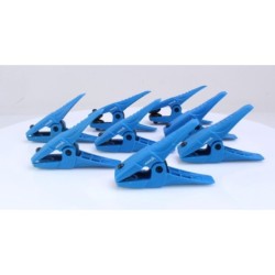 Klipsy do zaciskania przewodów hamulcowych itp.