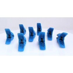 Klipsy do zaciskania przewodów hamulcowych itp.