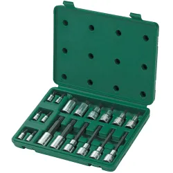 Zestaw 18 nasadek trzpieniowych bit torx 1 4 1 2