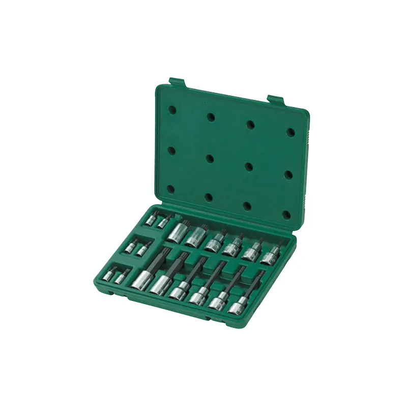 Zestaw 18 nasadek trzpieniowych bit torx 1 4 1 2