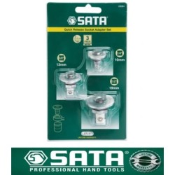 Zestaw adapterów do kluczy z grzechotką 1/4"1/2"3/8" sata