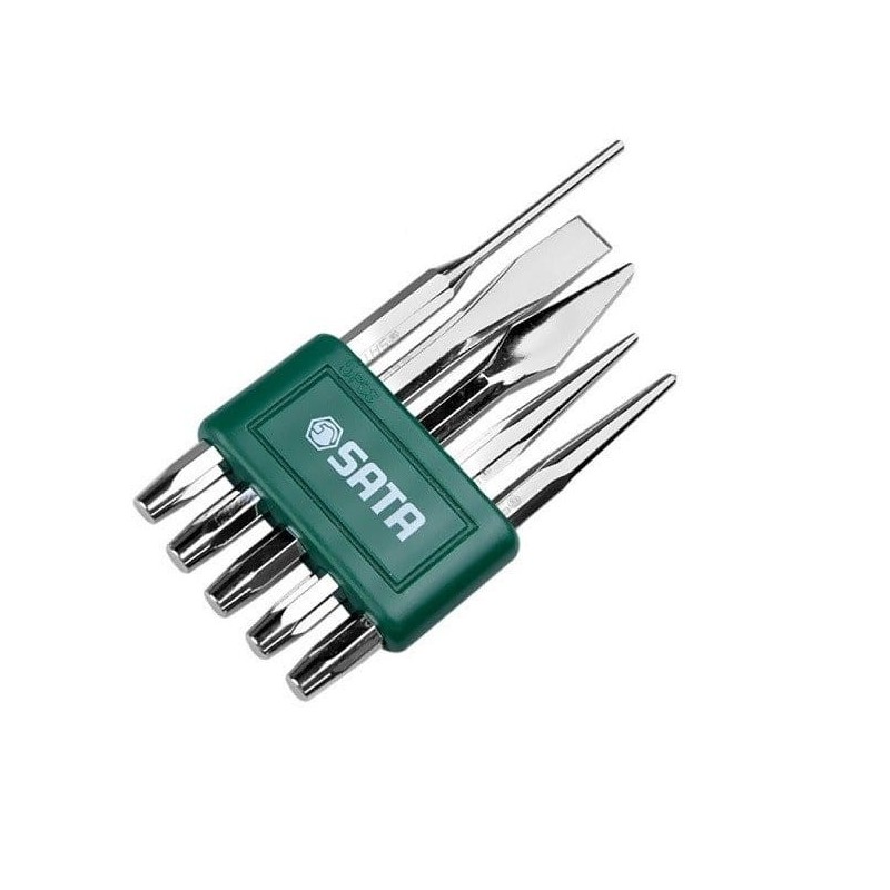 Zestaw przecinaków przecinaki punktaki wybijak 5el. sata