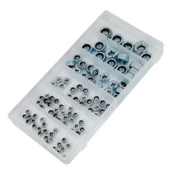 Nakrętki metryczne samokontrujące 100 elementów m4-m12