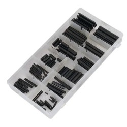 Wałki sprężynowe tulejki rozprężne kołki rozporowe 120el.