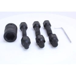 Klucze nasadowe xzn spline m14-m18 8el udarowe