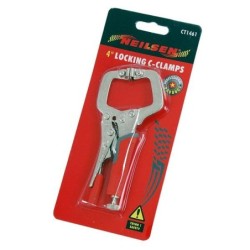 Szczypce spawalnicze zaciskowe typ c 100mm neilsen