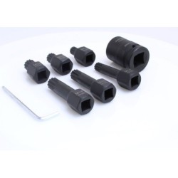 Klucze nasadowe xzn spline m14-m18 8el udarowe