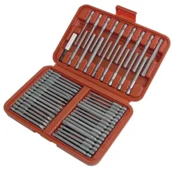 Свердла для викрутки 50ел. torx / шліцьові та інші в кейсі