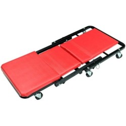 Leżanka warsztatowa składana taboret 2w1 wózek