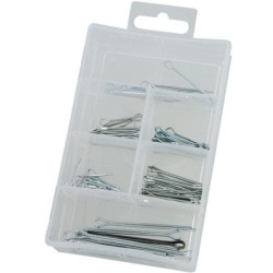 Zestaw zawleczek przetyczek zawleczki 50 części