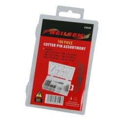 Zestaw zawleczek przetyczek zawleczki 50 części