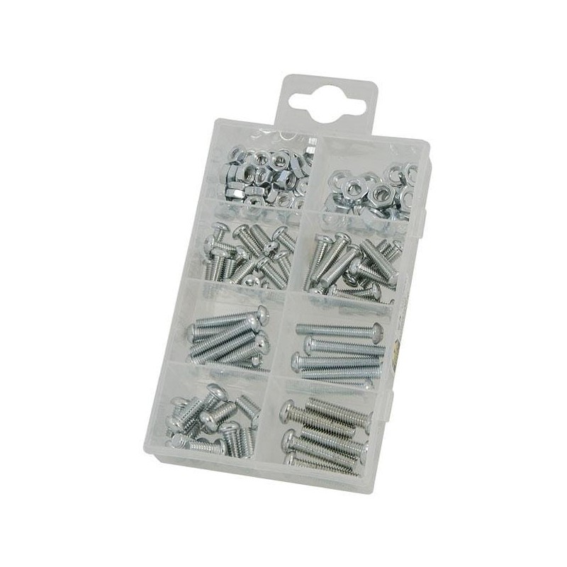 Zestaw śrubek śrub nakrętek m5 m6 110el neilsen