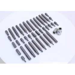 Sada bitov torx spline 40 el steel s2 asta