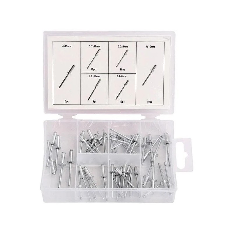 Nity zrywalne zestaw nitów 50 el neilsen