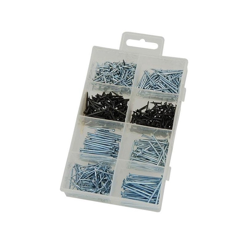 Gwoździe zestaw gwoździ murarskich 750 szt gwóźdź