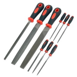 Zestaw pilników pilniki do metalu iglaki 9el. neilsen