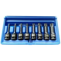 Rázové kľúče Torx 1/2" t30-t80 pro