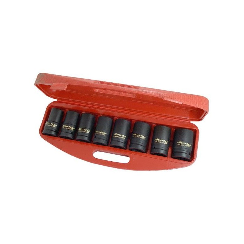 Nasadki udarowe 1 cal crv 8el 24-38mm nasadka