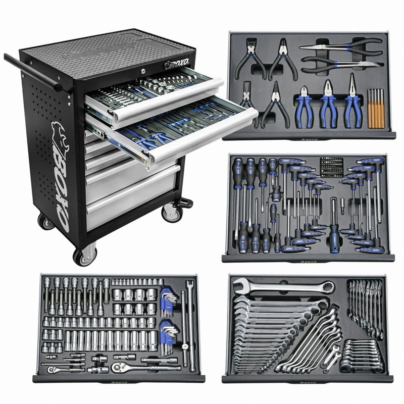 Wózek warsztatowy narzędziowy dla mechanika 287el.