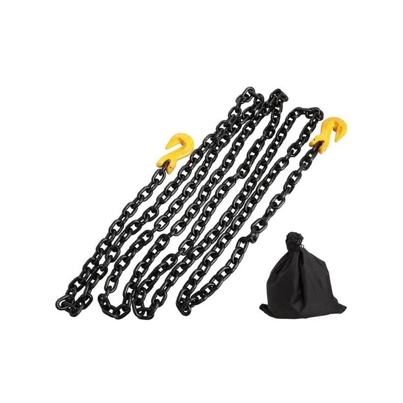 Łańcuch blacharski z hakiem 6m rama