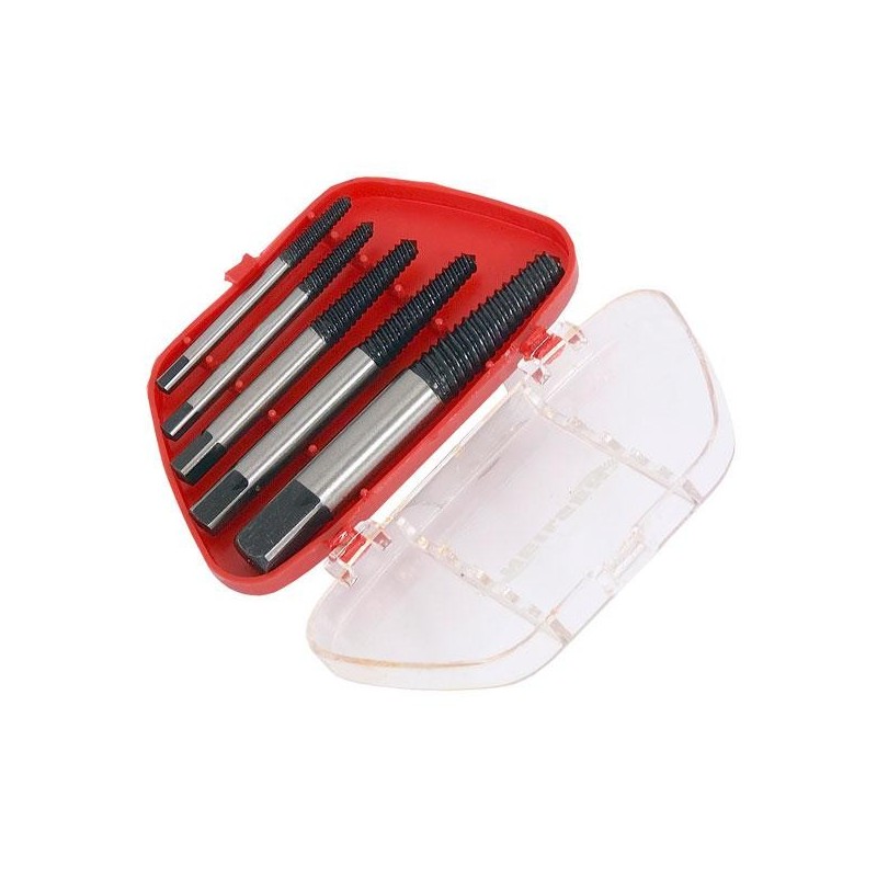 Wykrętaki do urwanych uszkodzonych zerwanych śrub nakrętek 5 el