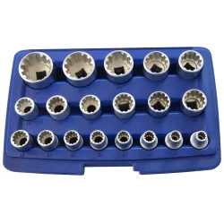 Nasadki vario - plus torx imbus spline metryczne calowe zestaw