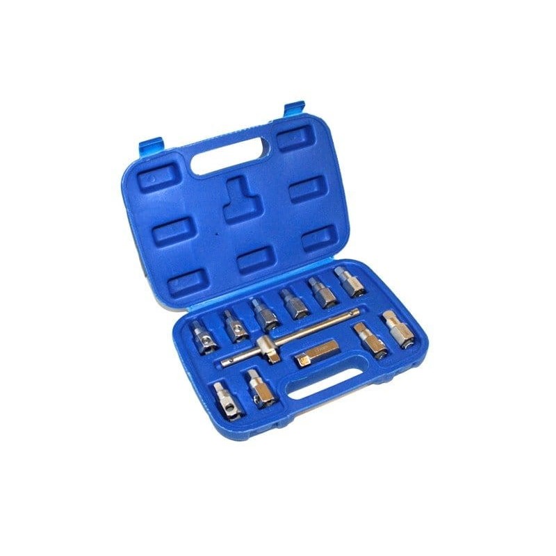 Komplet kluczy do korków korka oleju 12 el