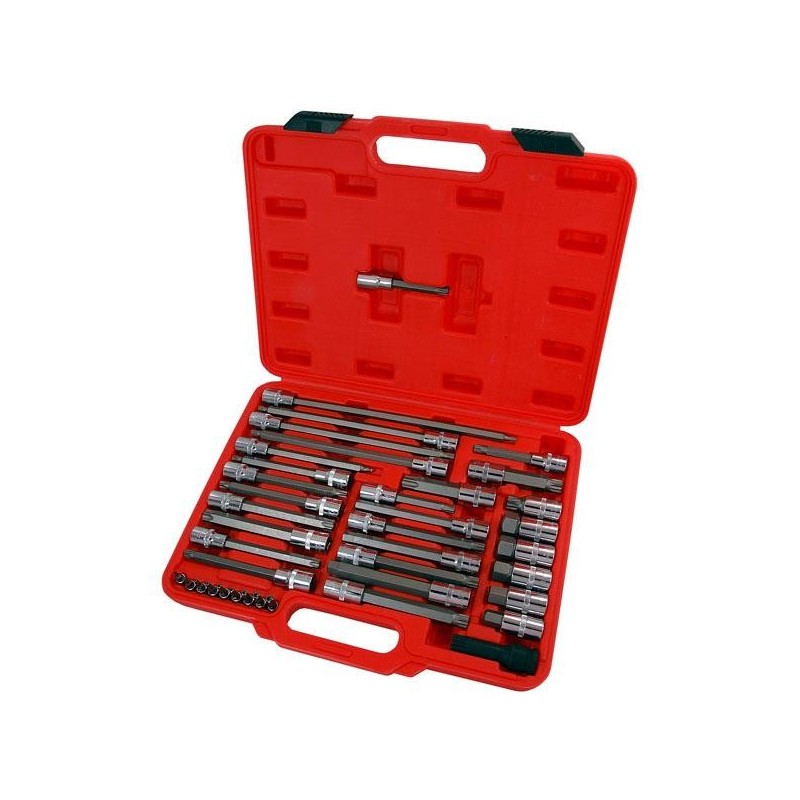 Zestaw nasadek specjalistycznych hex torx spline