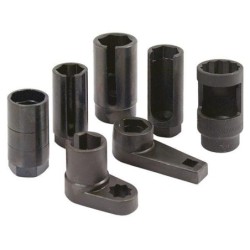 Zestaw nasadek do sond lambda wtryskiwaczy 7el.