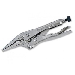 Szczypce blacharskie uniwersalne wąskie proste typ europejski, 165mm