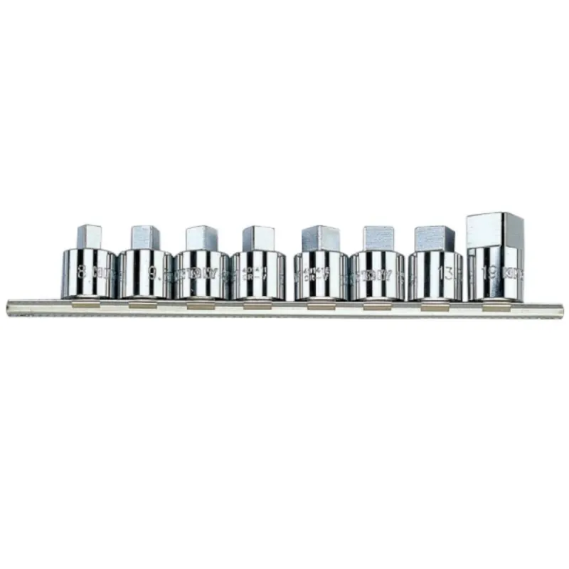 Zestaw nasadek trzpieniowych 1 2 8 cz. kwadrat 8 - 19mm chrom