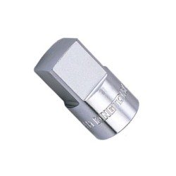 Zestaw nasadek trzpieniowych 1/2'' 8 cz. kwadrat 8 - 19mm chrom, szyna