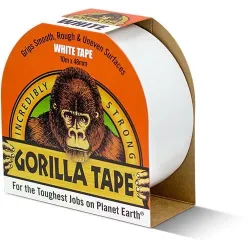 Biała taśma gorilla 10mx48mm mocna wodoodporna