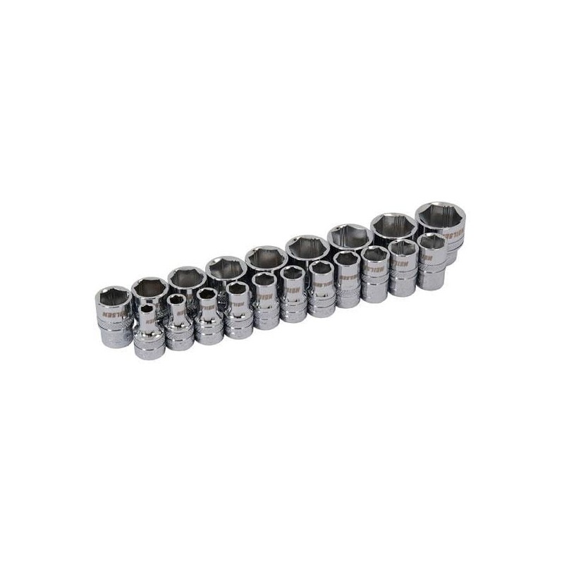 Zestaw nasadek klucze 6kąt 3 8 6-22mm neilsen