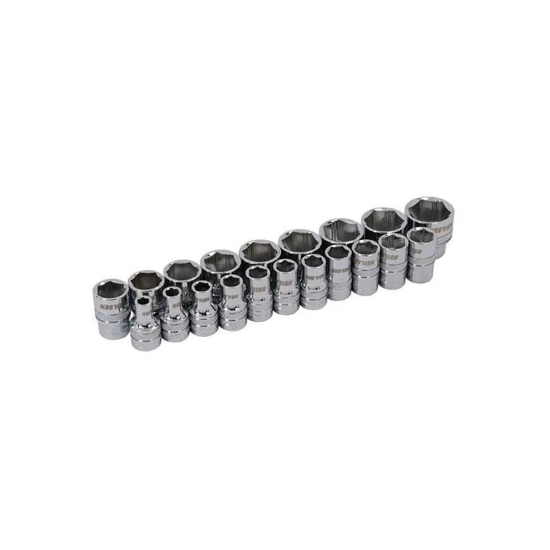 Zestaw nasadek klucze 6kąt 3 8 6-22mm neilsen