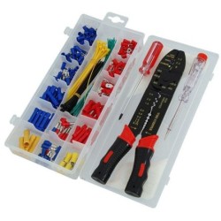 Connector crimping pliers Connector clamps