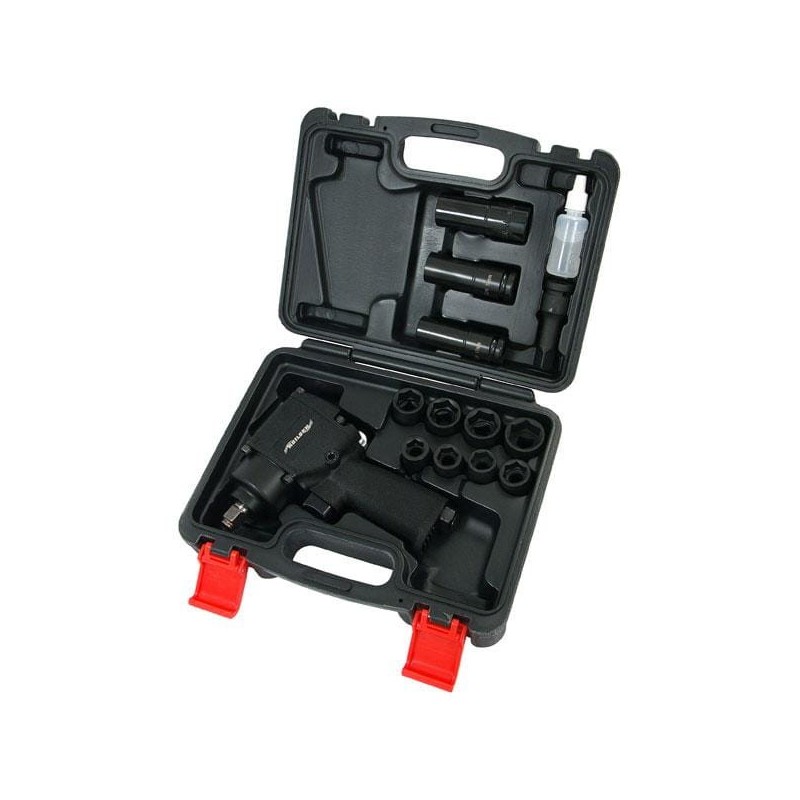 Klucz pneumatyczny udarowy mini 1 2 610nm nasadki