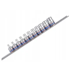 Zestaw nasadek 3/8'' 11el krótkie e-torx e4-e18 king tony