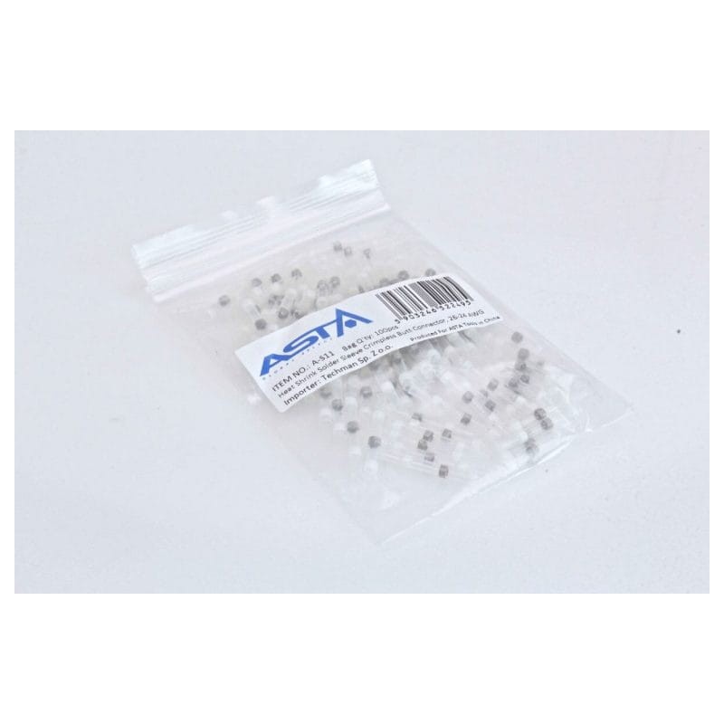 Złącze termokurczliwe z cyną opakowanie 100 szt.