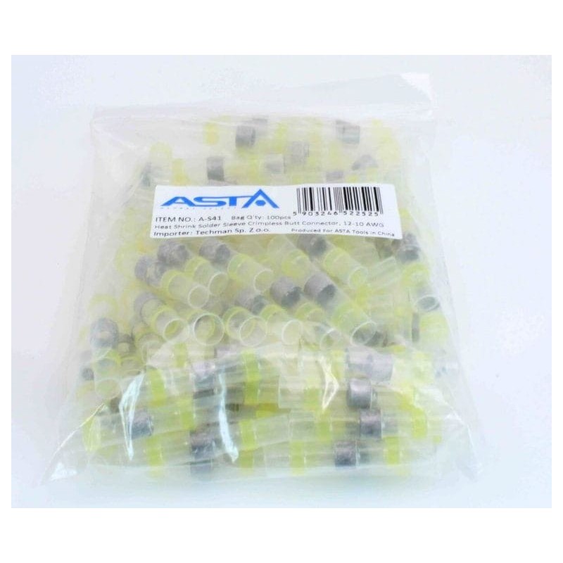 Złącze termokurczliwe z cyną opak. 100 szt