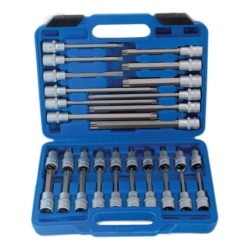 Zestaw Klucze Torx Nasadki nasadka 1/2 32 el T20 - T70