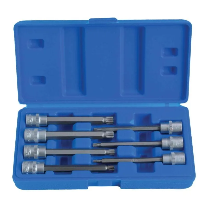 Klucze nasadowe xzn extra long 3 8 7elem.