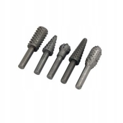 Tarniki trzpieniowe frezy do drewna 5 szt